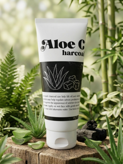 Charcoal and Aloe Vera Facewash