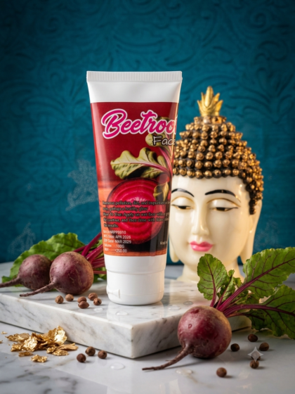 Beetroot facewash