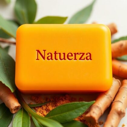 Turmeric soap